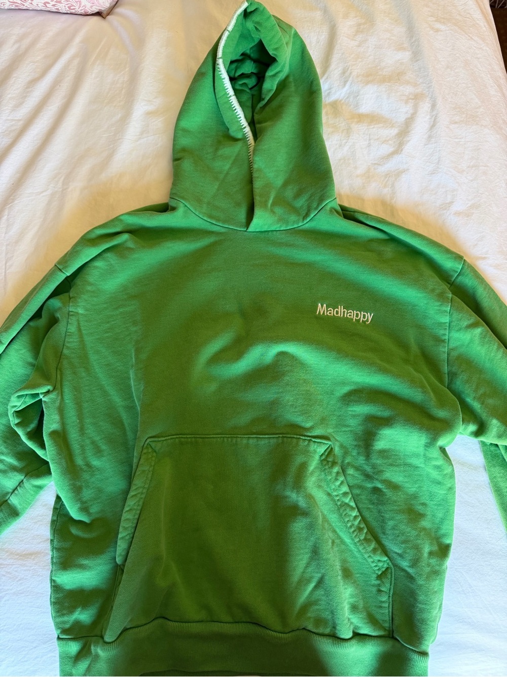 Madhappy Vibrant Green Pullover Hoodie